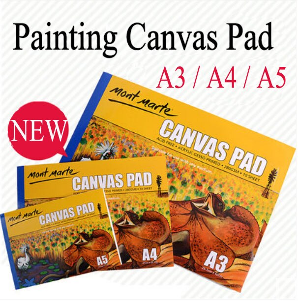 Maleri papir maleri lærred pad til kunstner / studerende 280g maleri lærred papir  a3/a4/a5