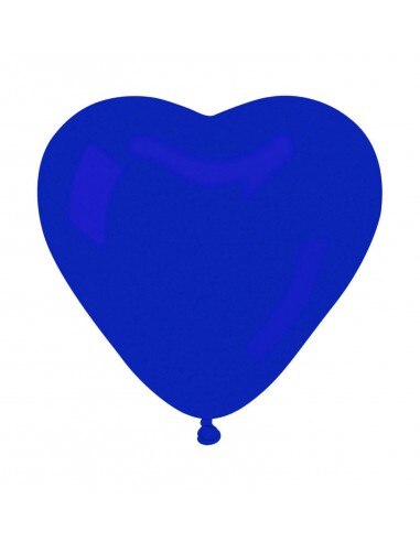Latex ballonnen Hart 40cm Metallic Donkerblauw