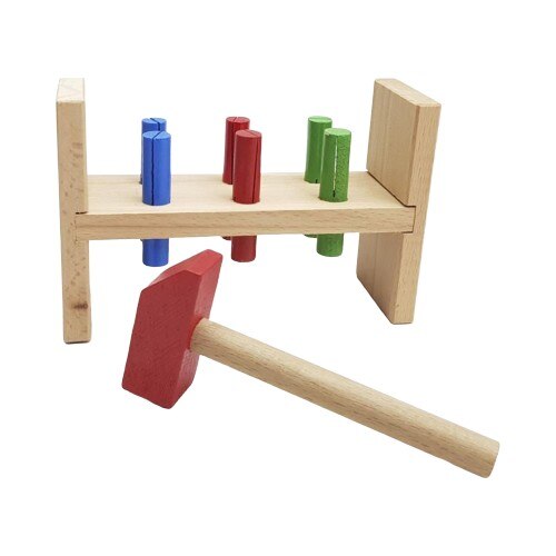 Jugar de enchufe de madera-en el juguete de madera ONY-209