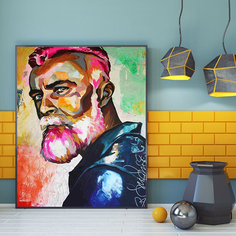 paint by number art painting by numbers Abstract character portrait custom personality living room decoration decompression