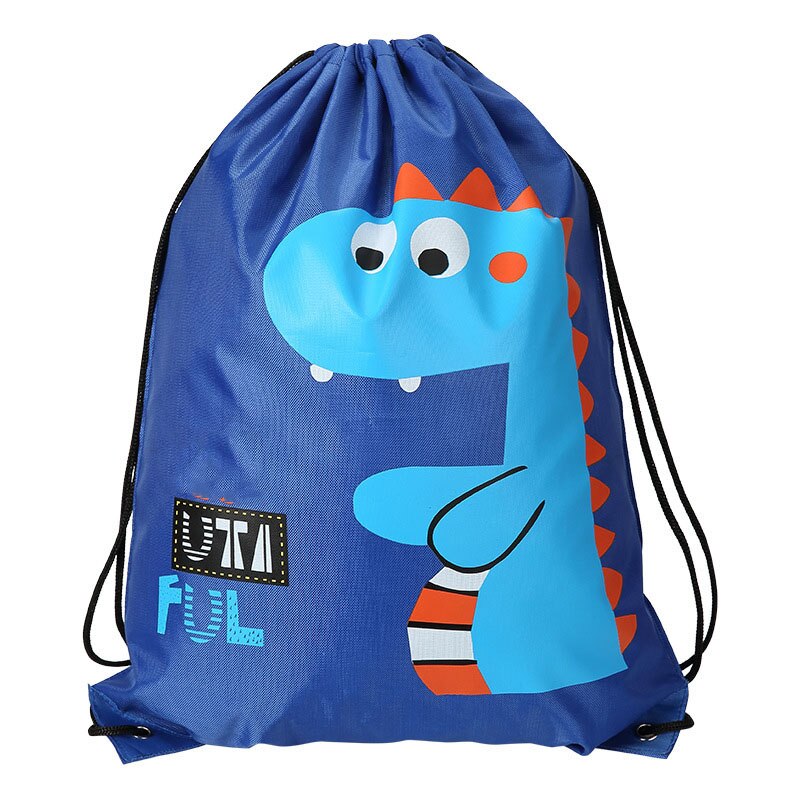 Sac de sport Portable sac de natation étanche Double épaule cordon humide et sec sac de voyage pour les femmes enfants: dinosaur