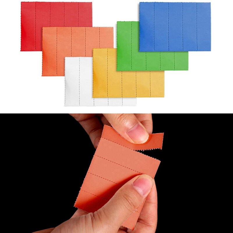 Juegos de PPYY-120 pestañas para documentos, carpetas colgantes de 2 pulgadas e insertos Multicolor para una identificación rápida de archivos colgantes