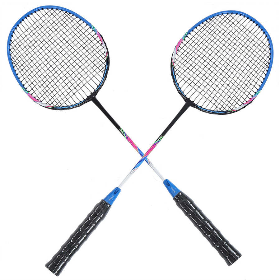 Badminton Rackets M-70 Sport Badminton Racket for Adult Male Female Beginner Offensive Training Suit String Badminton Training