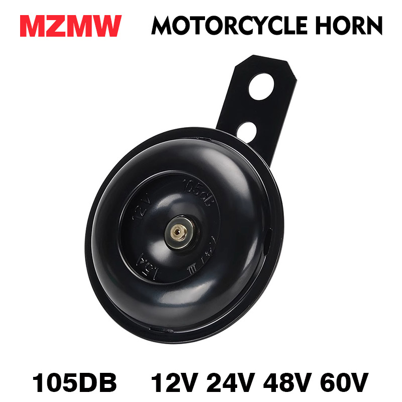Waterdichte elektrische claxon Universele Motorfiets Hoorn 12V 24V 48V 60V 105db Motor Scooter Luid geluid Gemodificeerde luidspreker