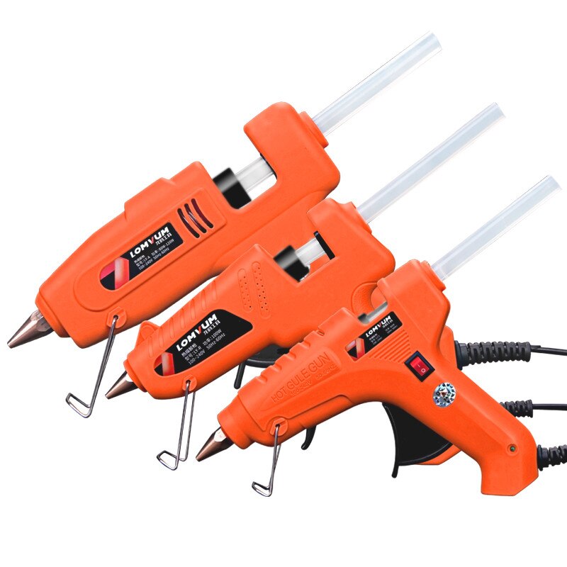 30w / 80w / 100w / 80-120w / 150w højtemp smeltelimpistol varmepistol pneumatisk graft reparation gør-det-selv-værktøj elektriske silikonepistoler