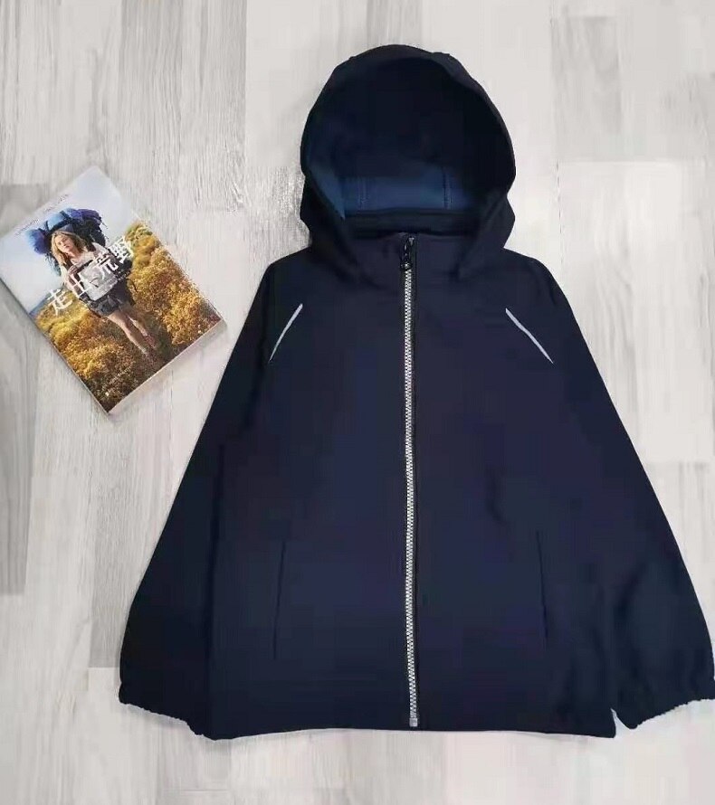 Children/Kids/boys Autumn/Spring Softshell classic navy Jacket, Fall Clothes, Spring clothes: 134