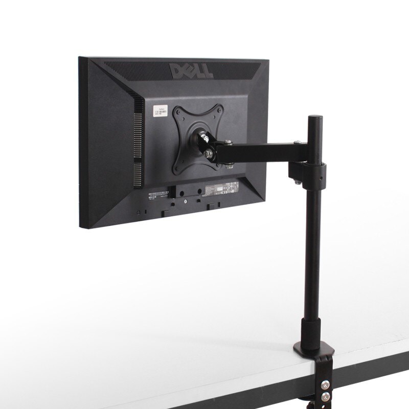 LCD TV Mount Monitor Holder Desktop Clamping Mount Retractable Rotating Rack