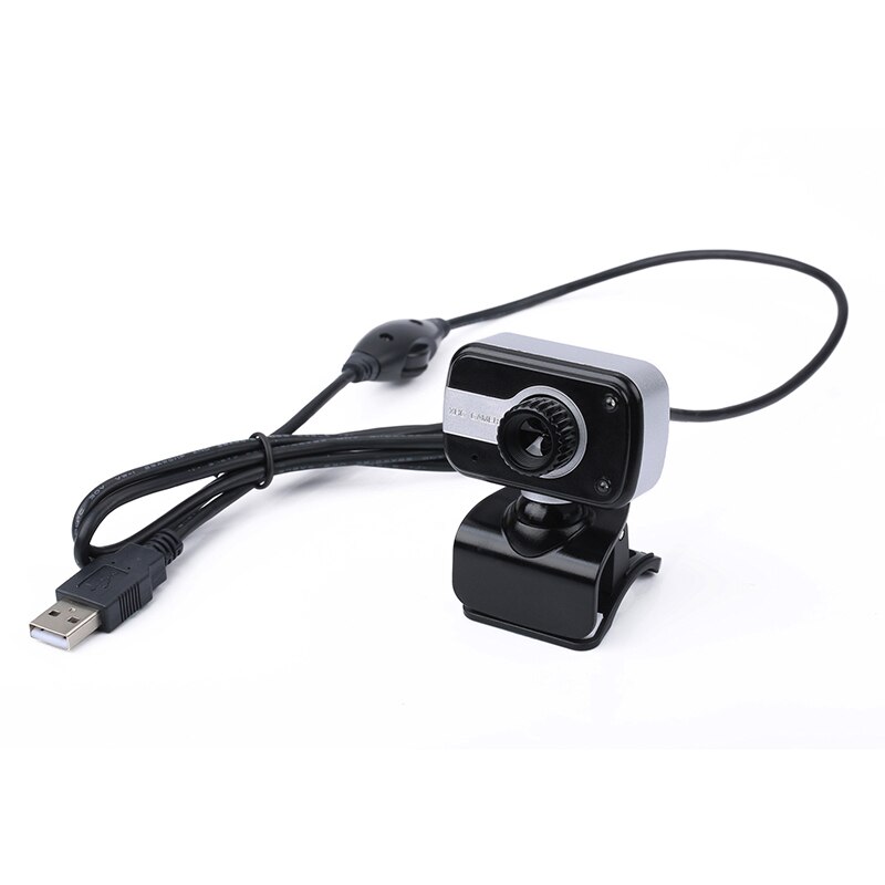High USB 2.0 HD Webcam Desktop Laptop PC Video Calling Camera Adjustable with Microphone LG66