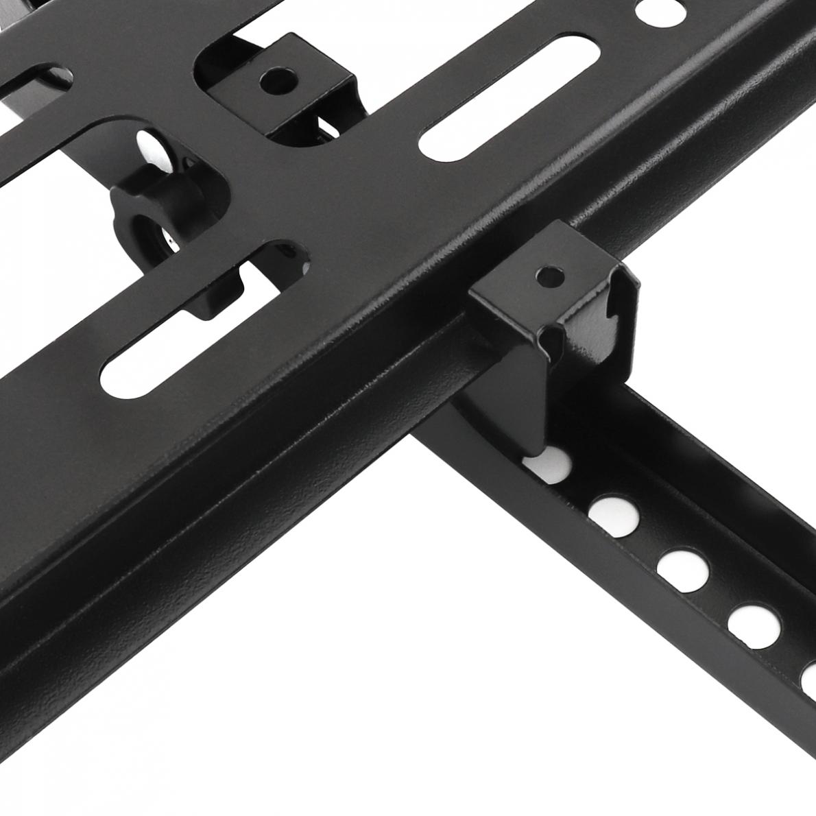 Universal 30KG Adjustable TV Wall Mount Bracket Flat Panel TV Frame Support 15 Degrees Tilt with Level for 26 - 55 Inch LCD LED