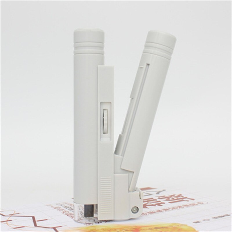 Datyson 150X with LED Light Source 150 Times Pocket Microscope Handheld Microscope