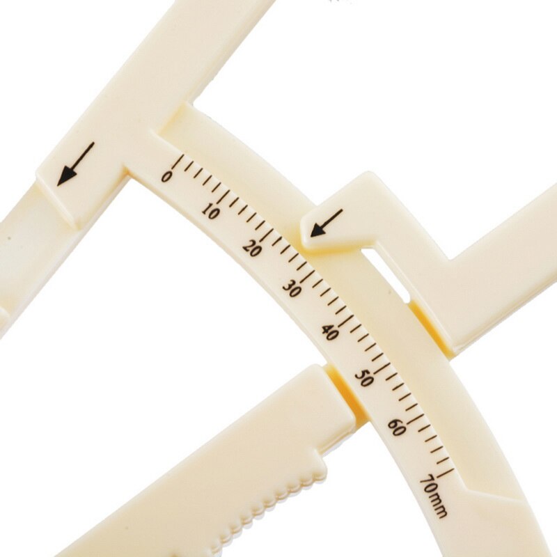 Analisador de gordura corporal 1 peça, ferramenta de medição da pele, taxa de medida, mantem a saúde, testador de gordura corporal paquímetro para caliper