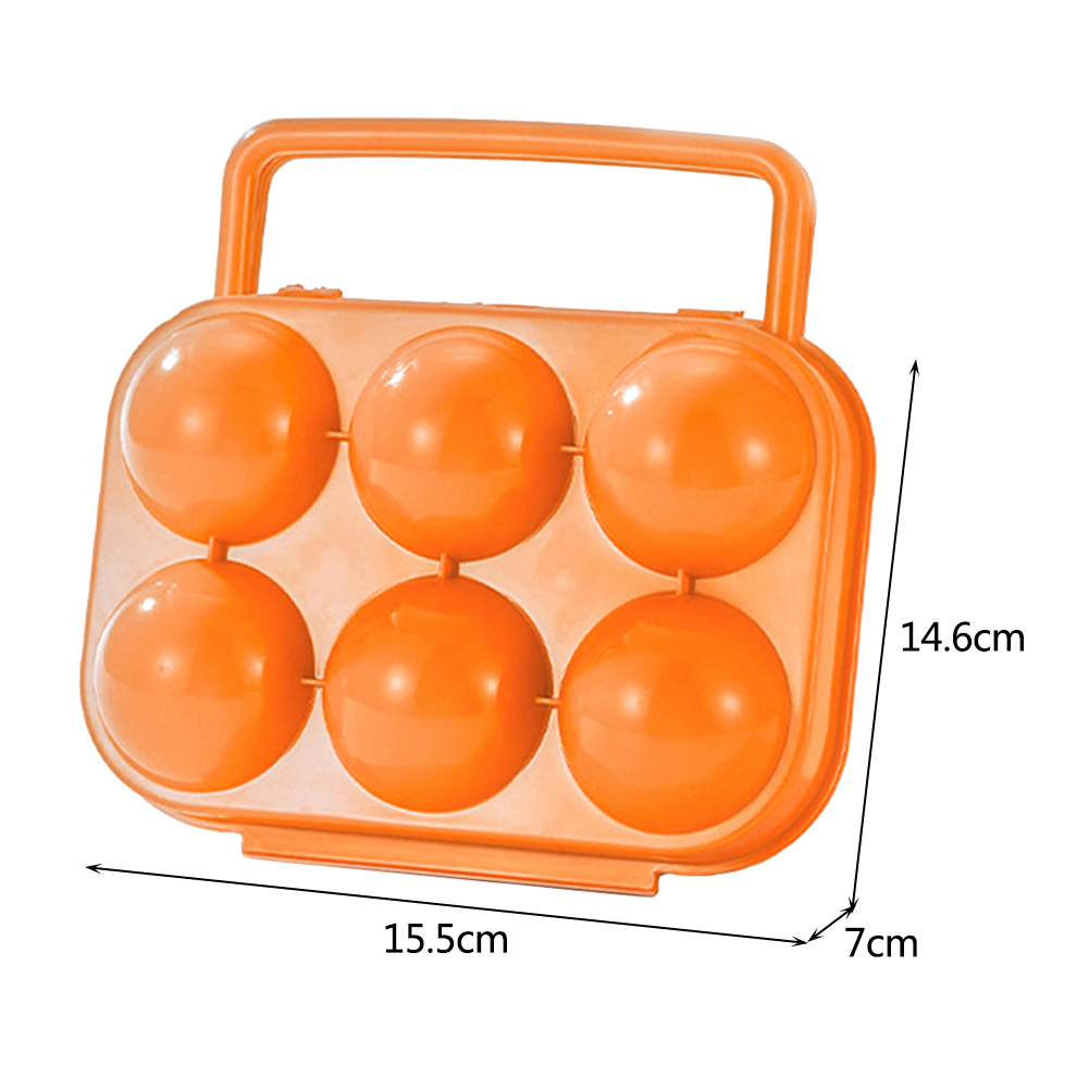 Boîte de Rangement d'emoufs en Plastique, Conteneur Antichoc, pour Réfrigérateur, Camping, Pique-nique, Randonnée, Voyage, 12 Grilles: XL / vert clair