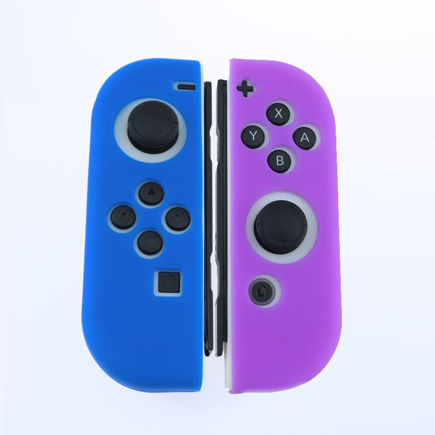 ChengHaoRan Gomma di Silicone Della Pelle Della Copertura di Caso Per Nintendo NS Interruttore Gioia Con Controller Per NX Joycon Anti-slittamento Morbido caso