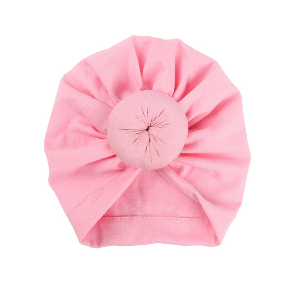 Nova chegada chapéu do bebê inverno macio chapéu de algodão macio turbante nó chapéu unisex cabeça do bebê acessórios elástico envoltório de cabeça meninas chapéu meninos: 06