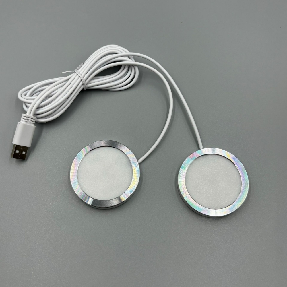 Køkken underskab led-lys vitrineskab hylde campingvogn autocamper indvendigt skabslys  dc 5v x 3w usb led-lys natlampe