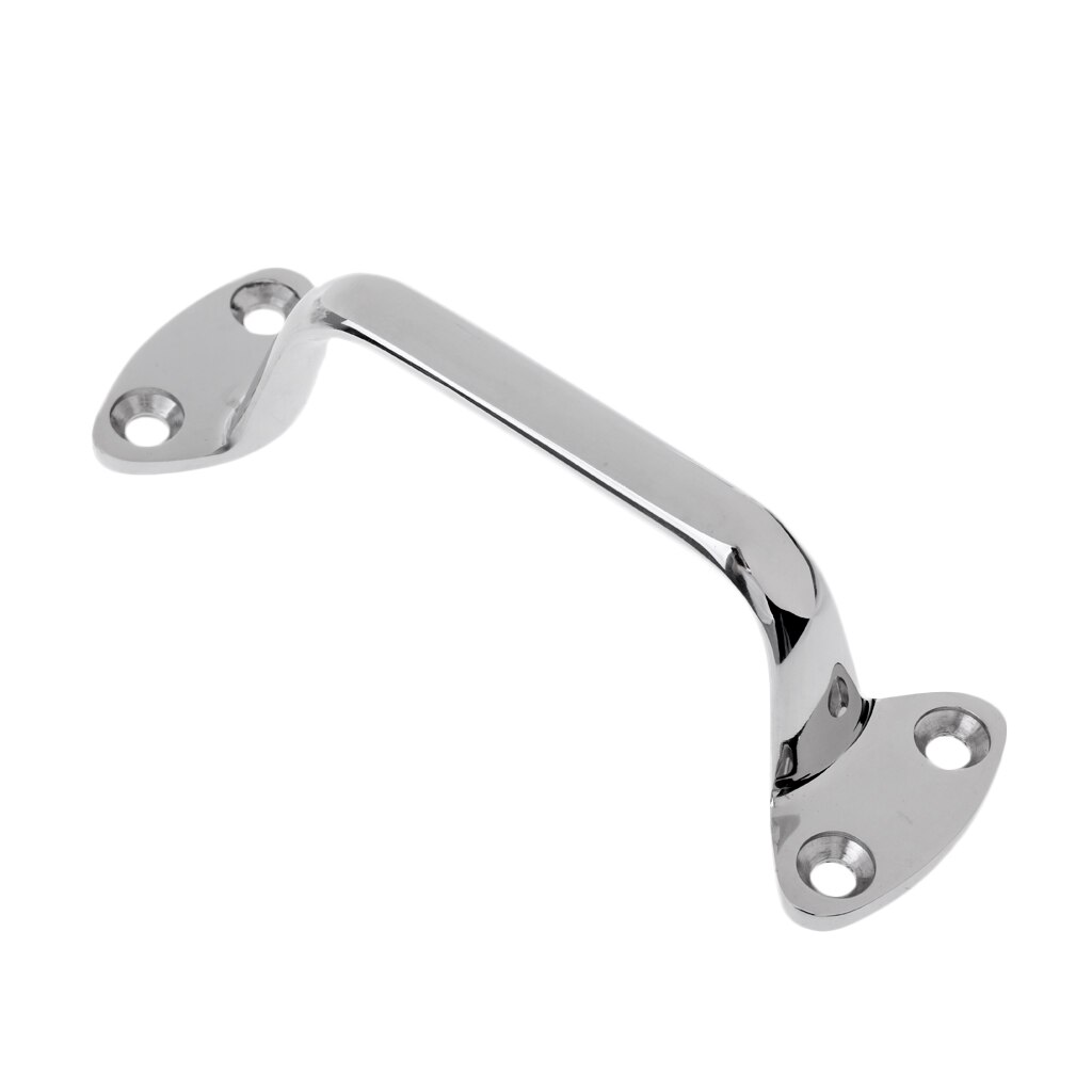 Heavy Duty 316 Stainless Steel Boat Marine Grab Handle With 2 Holes - 6 Inch