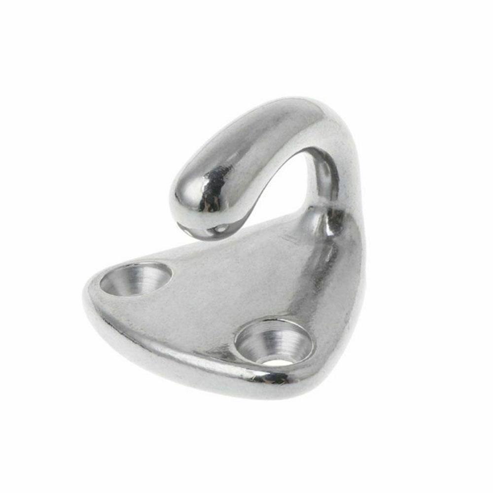 1 stk marine 316 rustfrit stål mini båd fender kroge fender kroge sejlpude karabinhage marine sølv øje  r4 p 2: -en