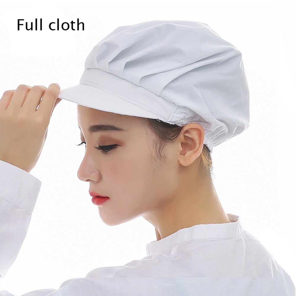 Food caps Adjustable net caps breathable sanitary dust cap men and women workshop canteen hat chef hat breathable mesh: Photo15