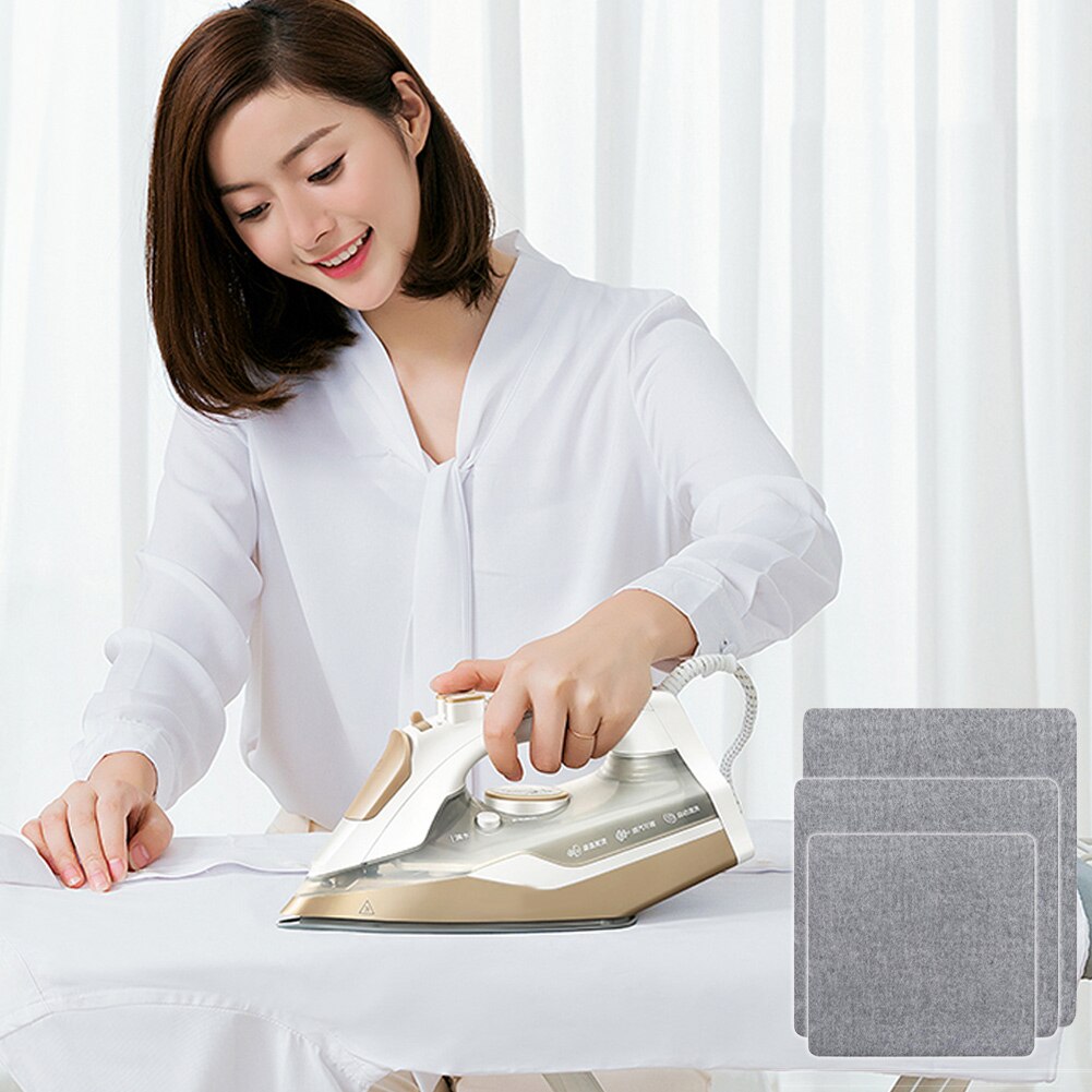 Tapis de pression Portable | En laine, pour le repassage efficace, pour usage domestique, planche à repasser en feutre à haute température, tapis de pression FP8
