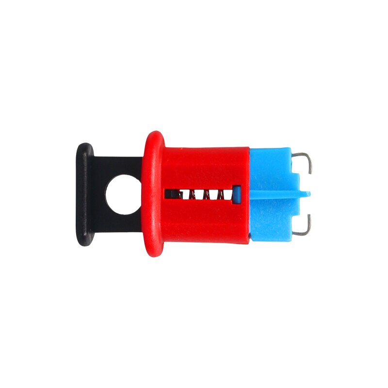 Small miniature circuit breaker lock Industrial 1P Electric Air Switch Energy Isolation Lock Pin stitching inward LOTO Safety lo