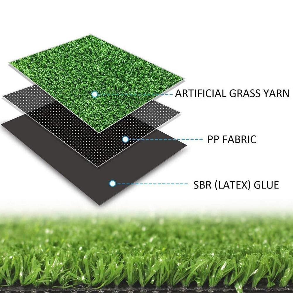 Artificial Grass Outdoor Garden Roll Artificial Lawn Carpet Simulation Outdoor Green Lawn For Garden Patio Landscape