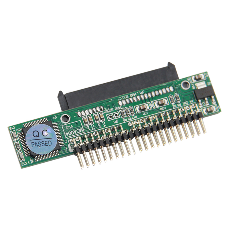 Adaptateur convertisseur de disque dur SATA vers IDE, convertisseur de port, 2.5 pouces, série ATA, HDD, parallèle, 44 broches, IDE, Bella, 004A