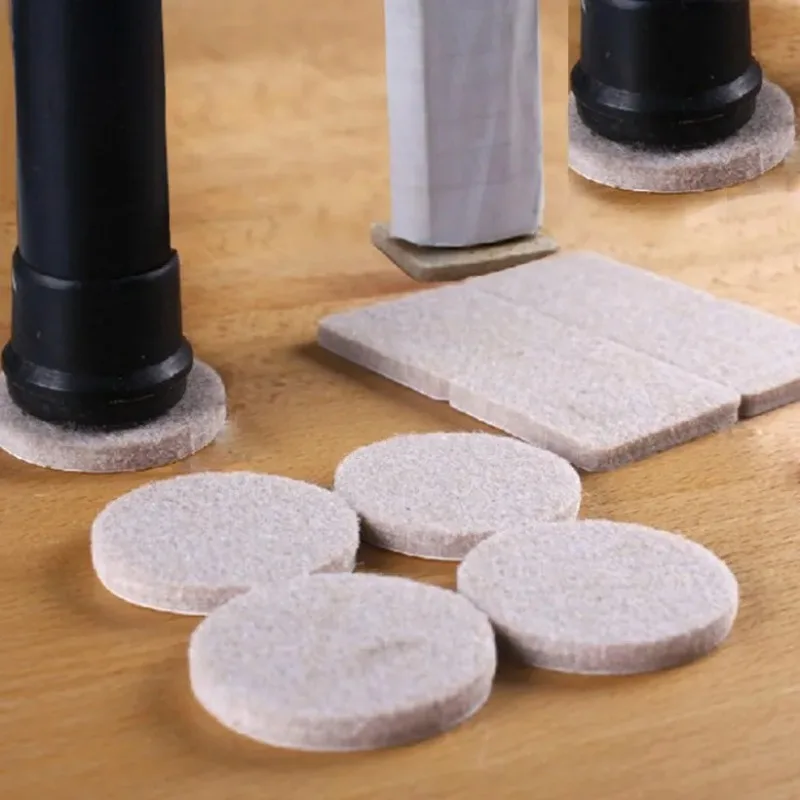 Zelfklevende Vierkante Voelde Pads Meubels Floor Scratch Protector DIY Meubels Accessoires