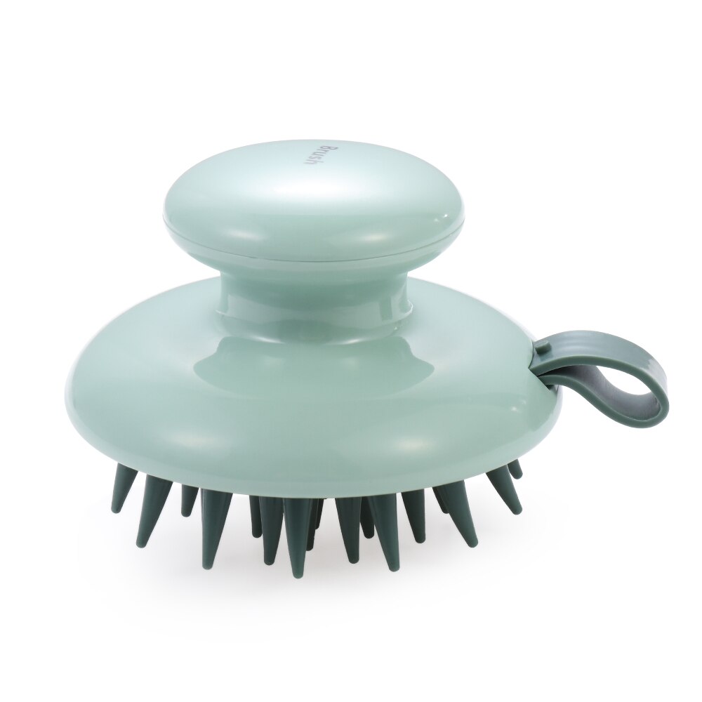 1Pc Siliconen Shampoo Massage Borstel Handheld Hoofd Body Hoofdhuid Haar Kam Wassen Douche Borstel Bad Spa Cleaning Borstels