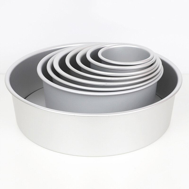 4/6/8 Inch Heightening Cake Mold luminum Round Cheese Mold Baking Pan Cake Template Baking Dish Bakeware Tool