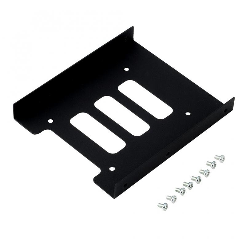 Adaptador Ssd Hdd 2.5 Inch Naar 3.5 Inch Metal Mounting Bracket Dock Adapter Harde Schijf Houder Voor Pc Hard Drive behuizing