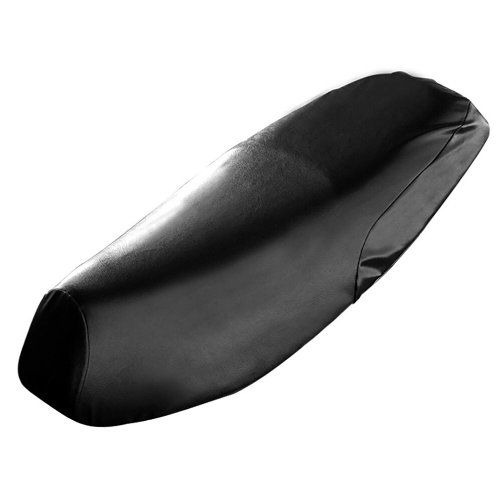 Elastic Leather Motorcycle Seat Cover Universal Motorcycle Flexible Seat Rainproof Waterproof Protective Cover