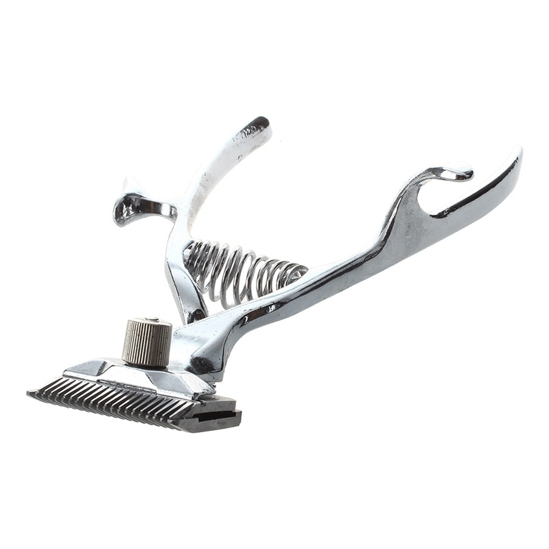 Old Manual Clipper Haircut Hand Push Low Noise Non-Electric Hair Cutter
