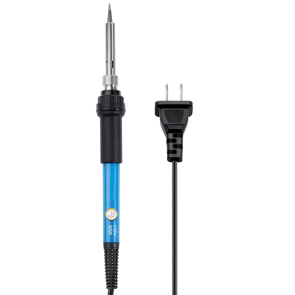Soldering Iron US/EU/UK 110V/220V 60W Adjustable Temperature Electric Solder Iron Rework Station Welding Repair Tools