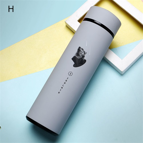 Zoobe termos de doble pared de acero inoxidable, termos, taza, café, té, leche, de Viaje Taza, termo, botella: H