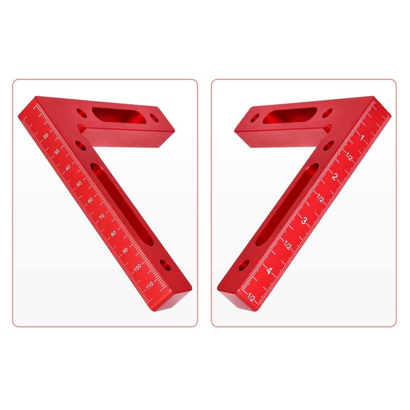 4 stks 90 graden Hoekklemmen, Hoek 90° Houtbewerking Hoekclip, Haakse Clip Fixer, Klemgereedschap met Verstelbaar Handgereedschap voor Timmerman Engineering Fotolijst (B4 stuks