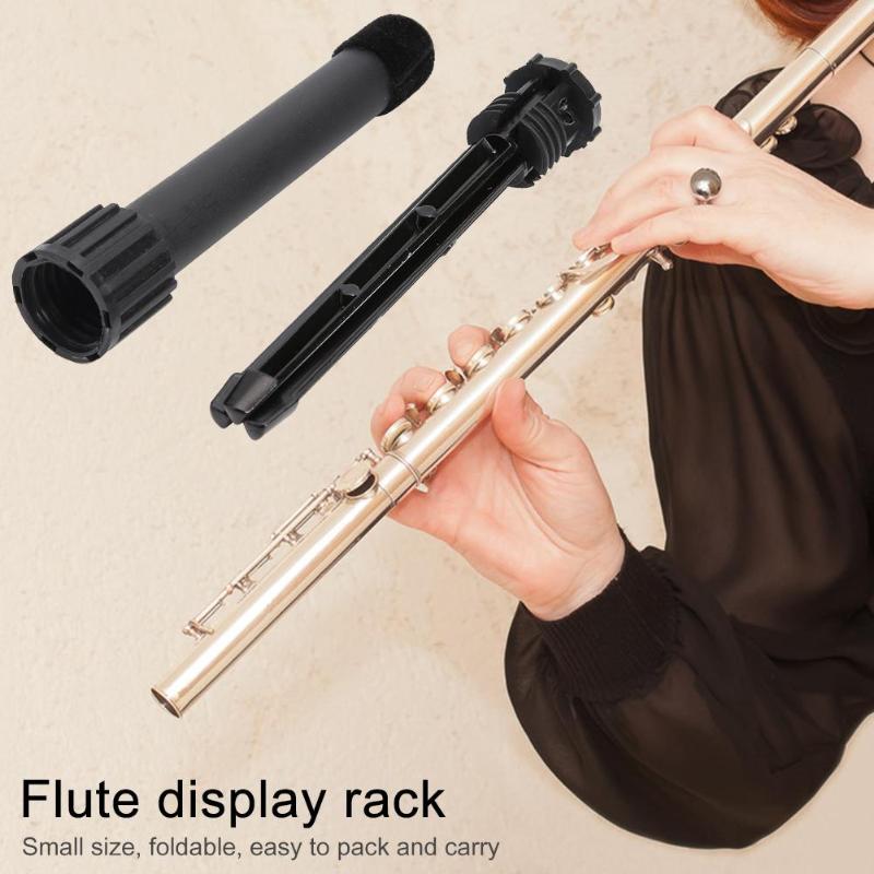 Soporte portátil de 3 patas para flauta de Oboe clarinete piezas de Metal + Accesorios de instrumentos musicales de plástico