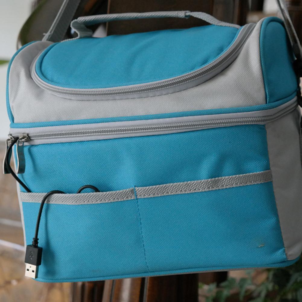 Usb Thermostaat Warmte Behoud Plaat Voor Lunch Tas Melk Heater Diy Voedsel Warmer Fles Lunch Plaat Thermische Pad Doos V2U5