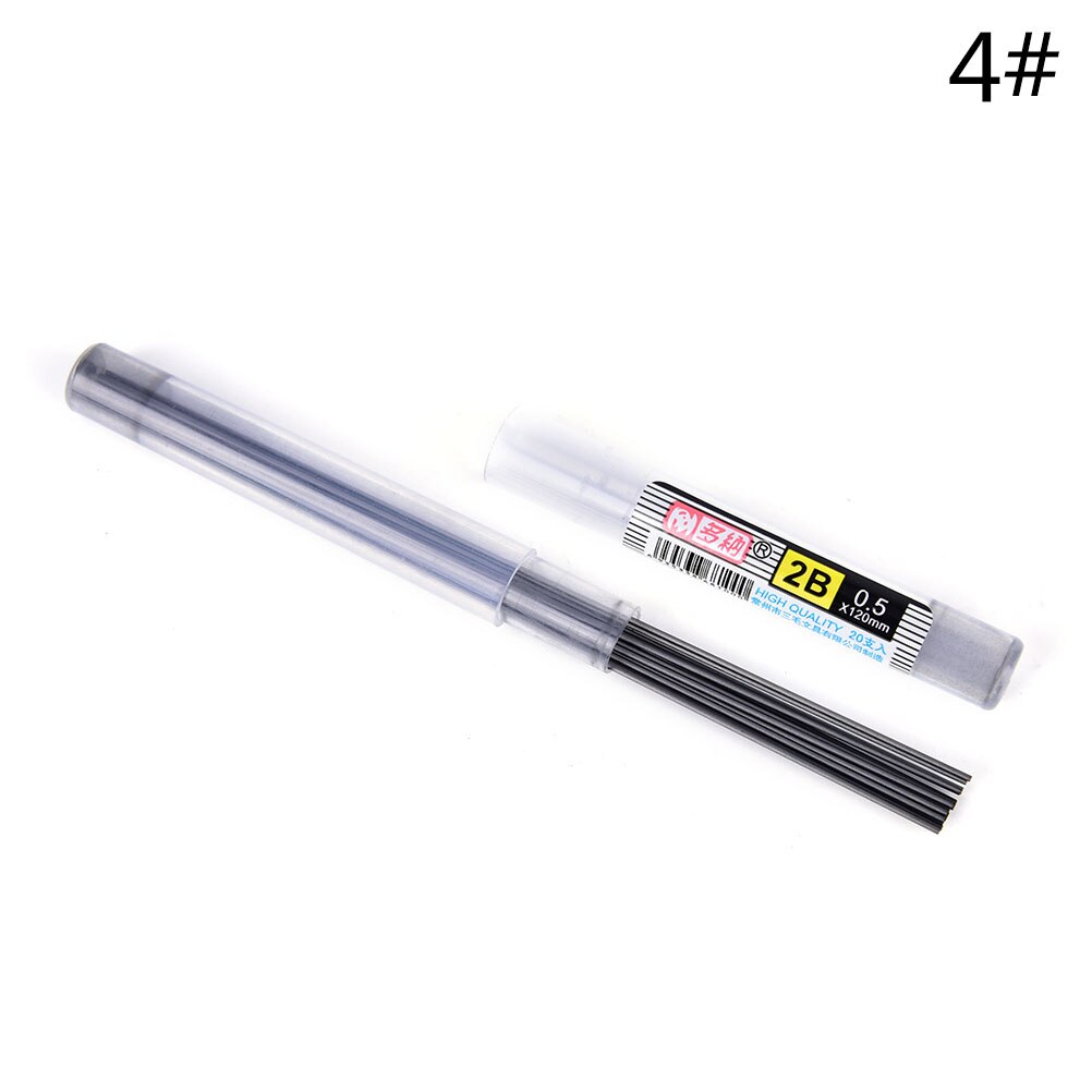 2Pcs 2B/HB Pencil Lead a Refill Tube 0.5 mm / 0.7 mm Automatic Pencil Lead Style 11CM: 4