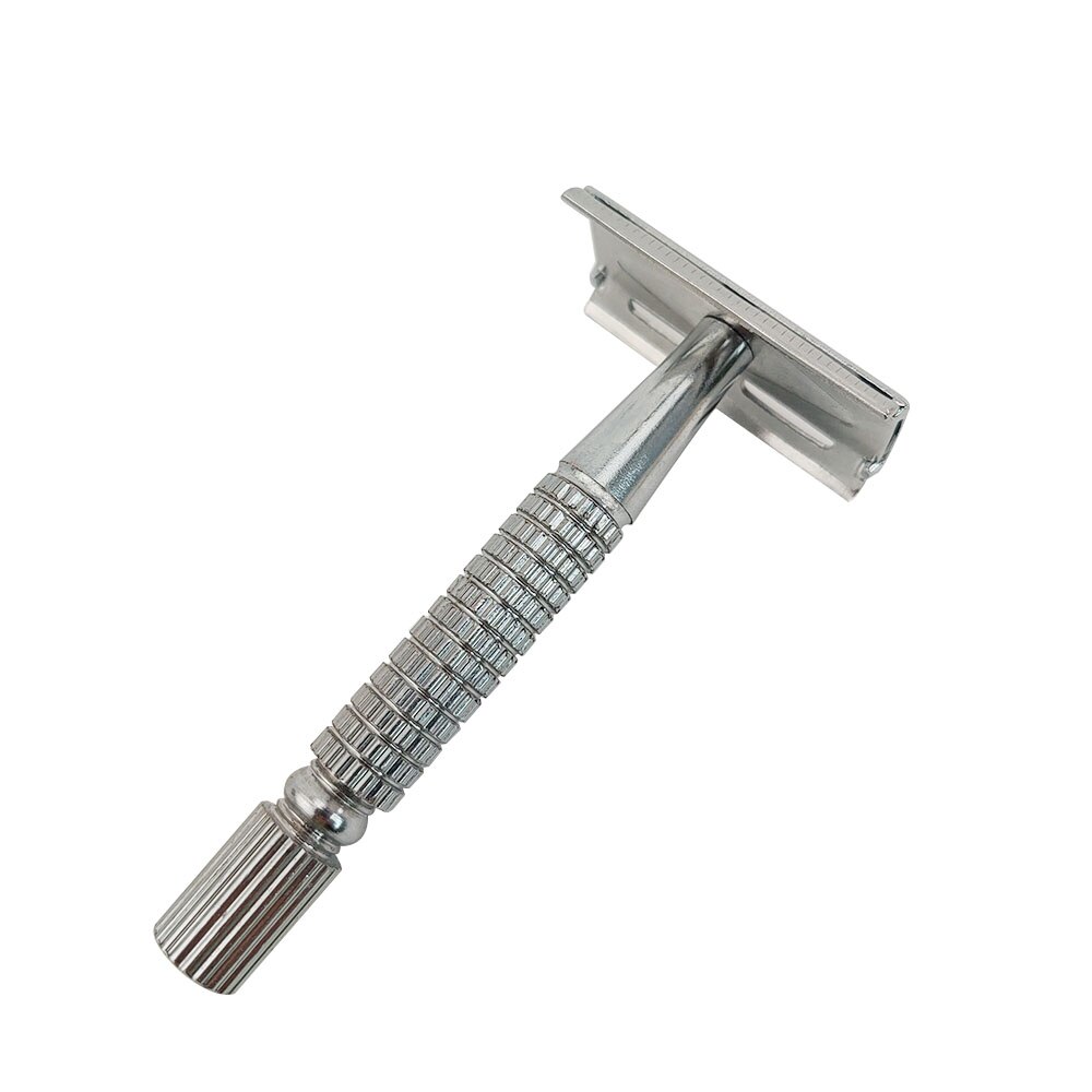 Stainless Steel Double Edge Razor Shaving For Metal Men&#39;s Classic Manual Razors Dual Edge Shaver