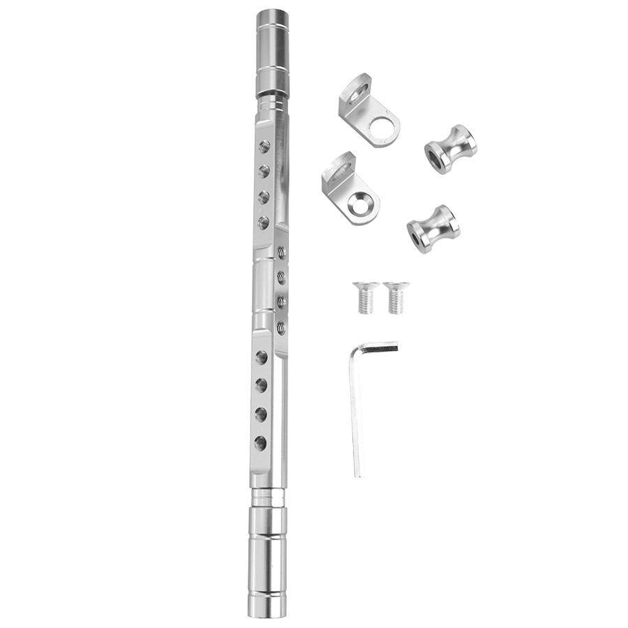 Easy to Install Universal Motorcycle Handlebar Crossbar Reinforcement Bar Bar Adjustable Motorcycle Handlebar Crossbar Handlebar: White