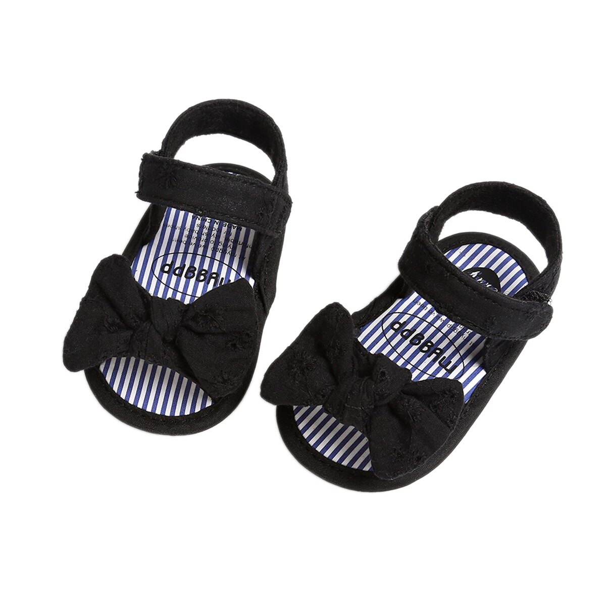 Baby Meisjes Open Tenen Sandalen Antislip Platte Zool Prinses Sandalen Met Decoratieve Strik Zomer Meisje Schoenen