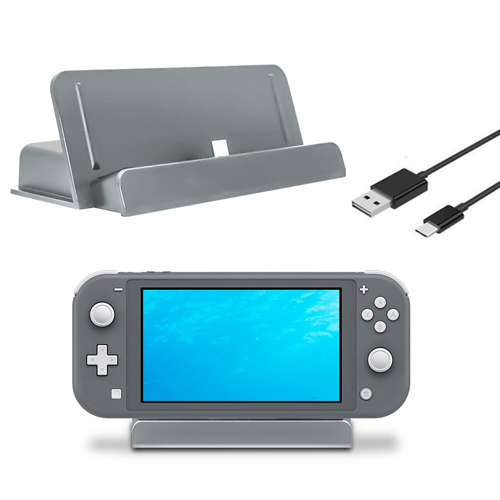 Supporto di Ricarica USB-C per Nintendo Switch & Lite - Dock Caricatore Regolabile