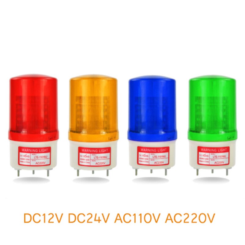 Newest garage sliding swing gate motor flashing lamp bulb blinker safety alarm light strobe lamp(no sound)