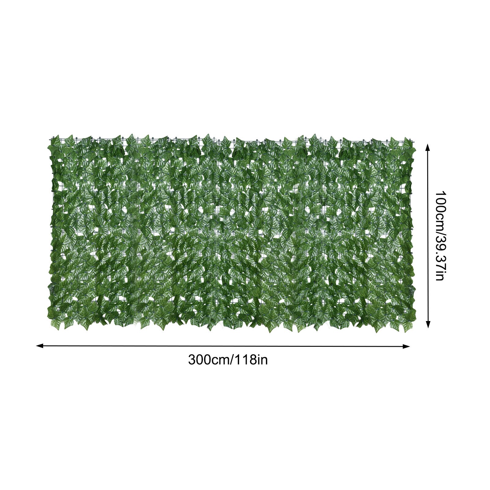 Simulation Leaf Fence Net Parthenocissus Balcony Fence Garden Rattan Can Be Arbitrarily Spliced Disassembled And Cut: A 1x3m