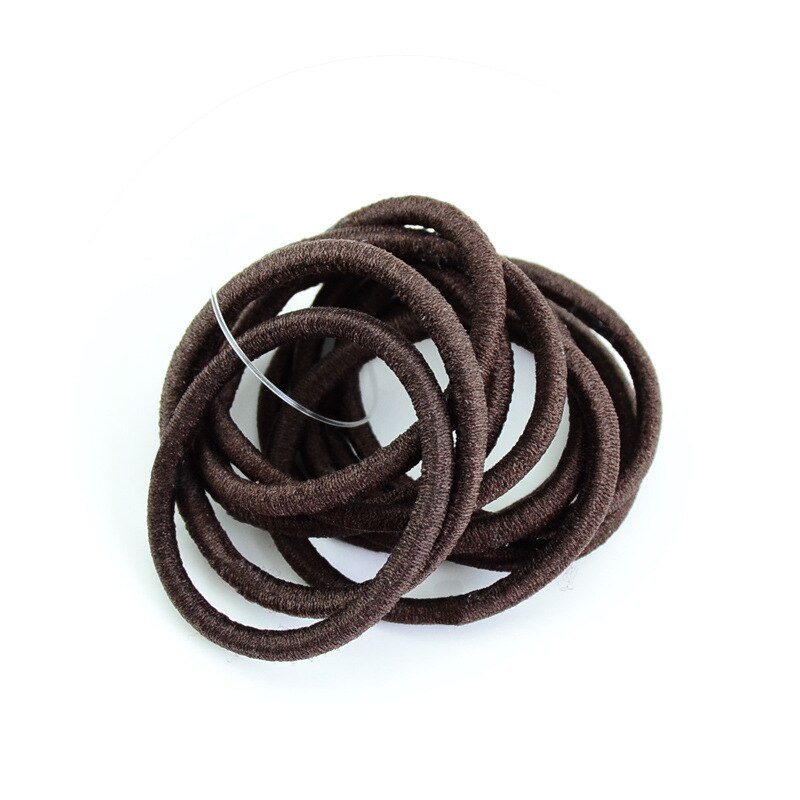 12 Kleur Haar Band Haar Touw Hoge Elasticiteit Rubber Band Koreaanse Sieraden Gemengde Kleur Vrouwelijke Baby Kind Elastische Paardenstaart Houder: 11