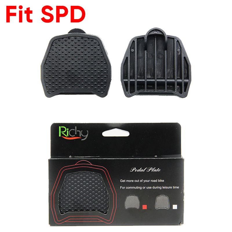 Fahrrad Pedal Adapter passen SPD für KEO System Rennrad Pedale Konverter Fahrrad klick Pedal Plattform Adapter Radfahren Teile: Grün