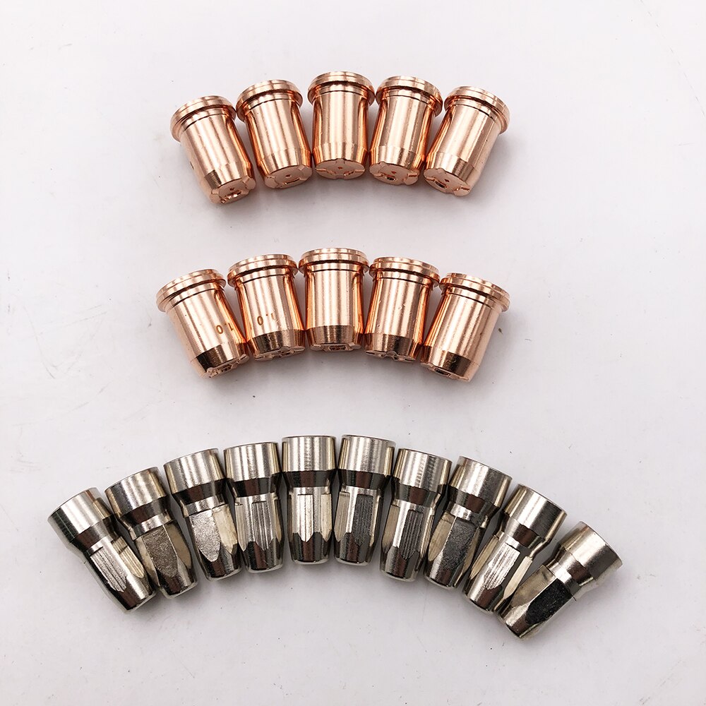 10pcs Electrode PR0117 20pcs and 10pcs Nozzle PD0114-10 for Trafimet S75 cutting torch plasma cutting consumables