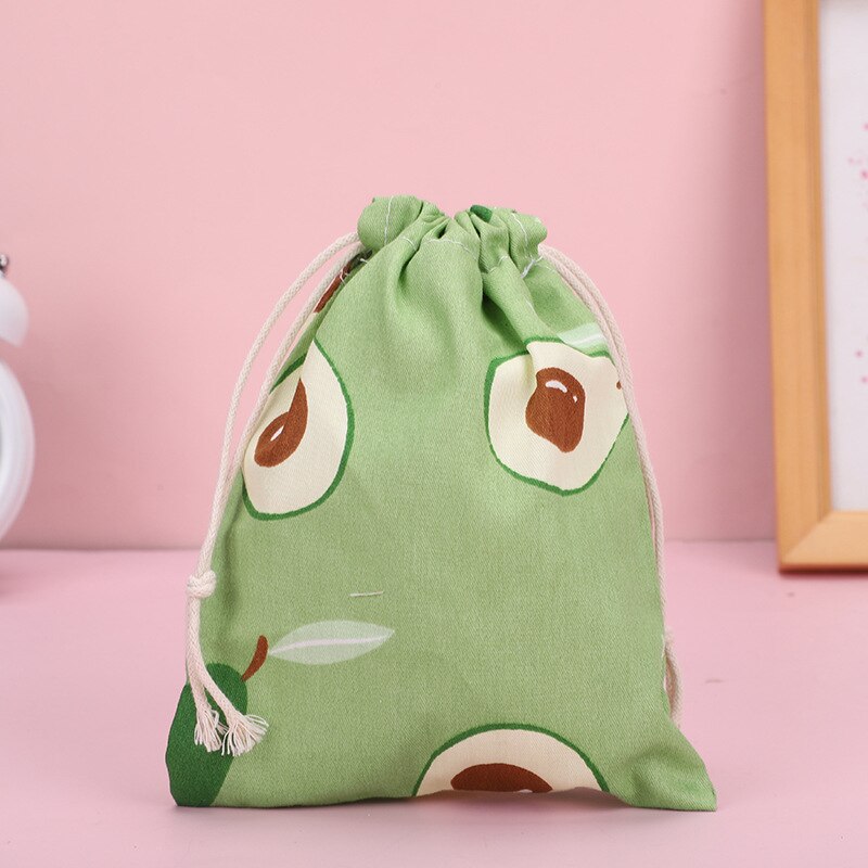 Retro Stijl Bloemen Opslag Tasje Vrouwen Afwerking Opslag Pouch Leuke Make-Up Tas Kerstcadeau Snoep Sieraden Organizer: M