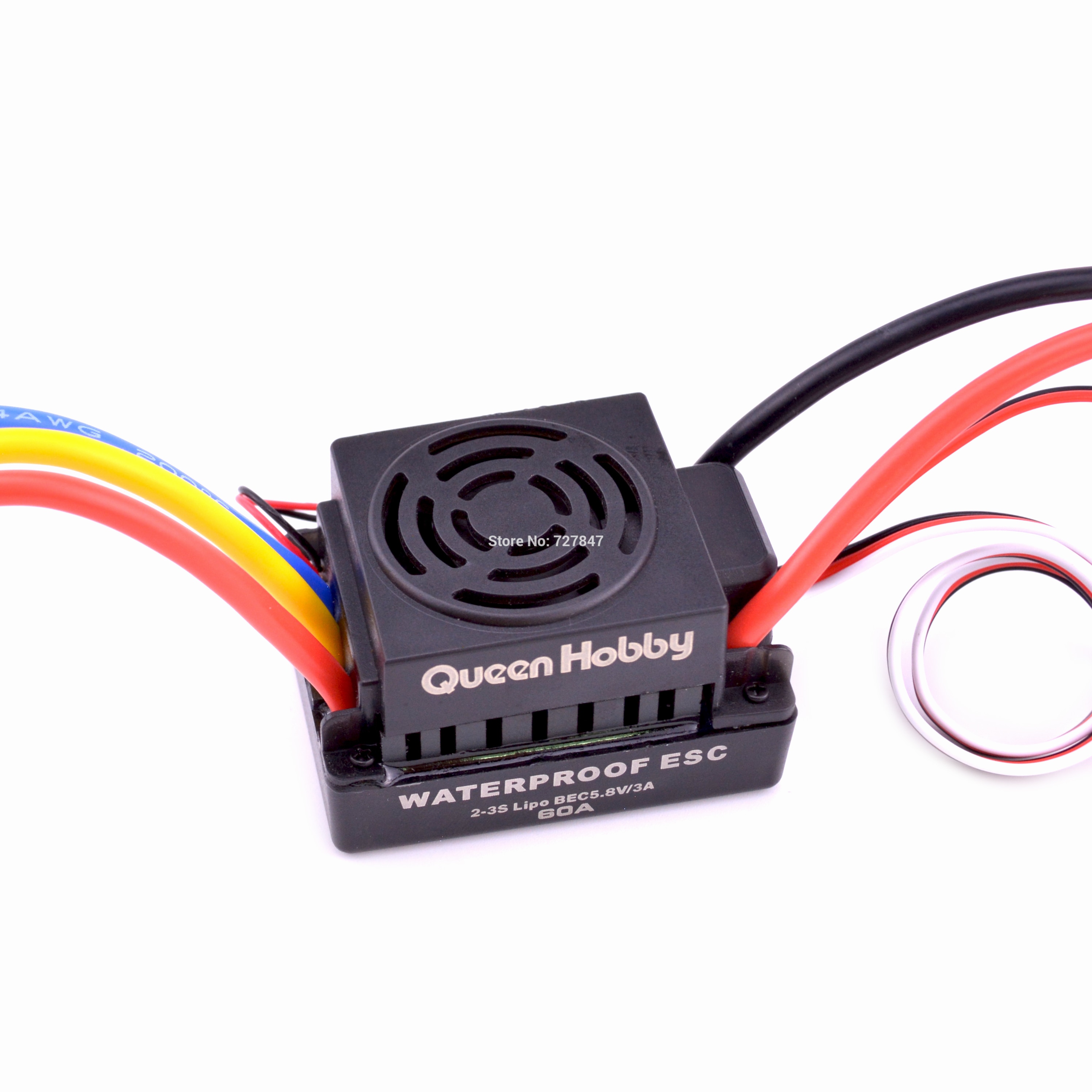 Waterproof 3660 3300KV / 3800KV & 3670 2150KV / 2650KV Brushless Motor 80A / 120A Brushless ESC Combo Set for 1/8 RC Car