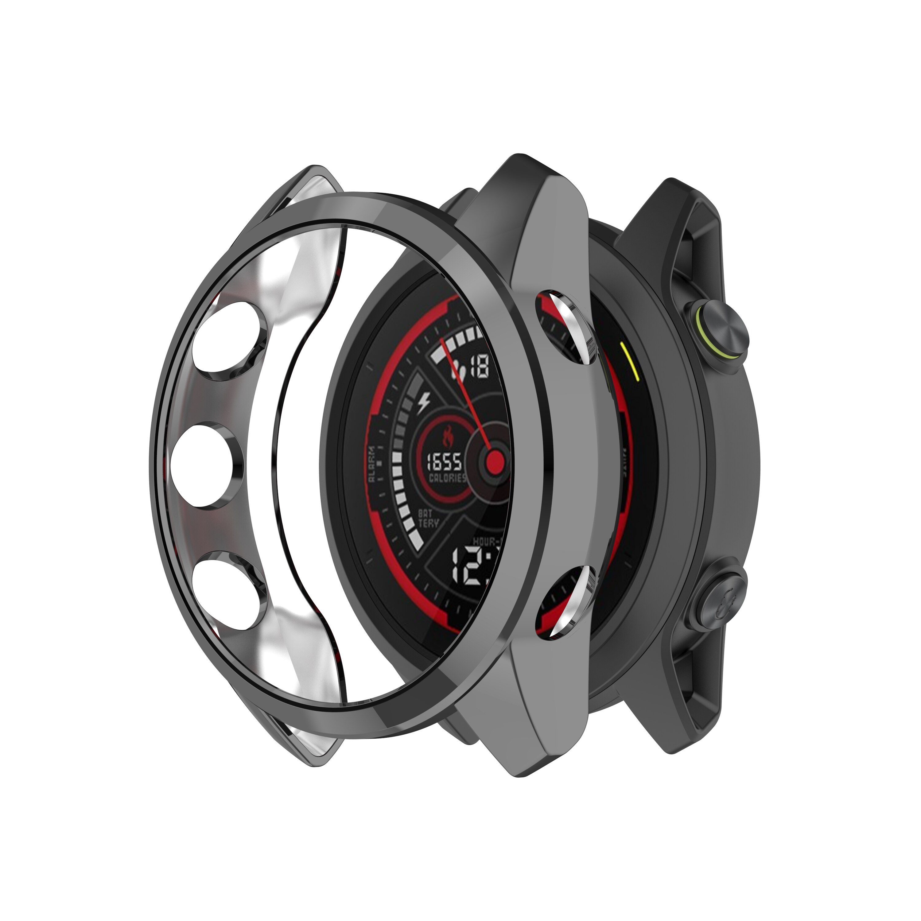 Plating cover case For Garmin Forerunner 745 smart watch accessories anti shock plating shell protective case For forerunner 745